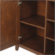 Home Square 2-Piece Set with Credenza File Cabinet & 2-Drawer File Cabinet