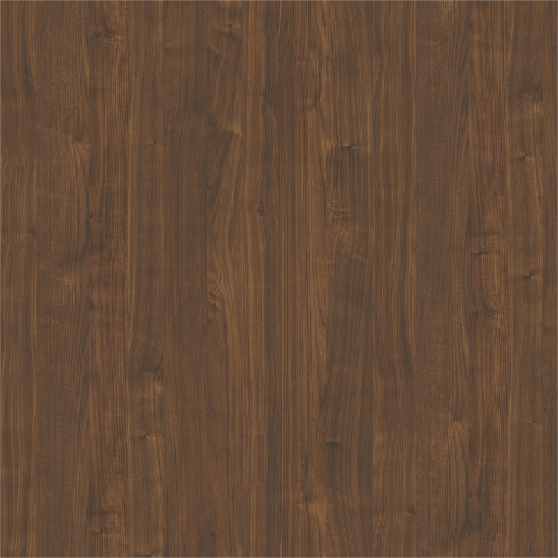 Home Square Nightstand with Drawer in Walnut Finish - Set of 2