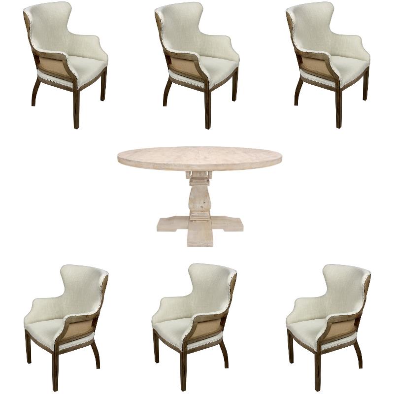 Home Square 7-Piece Set with 58