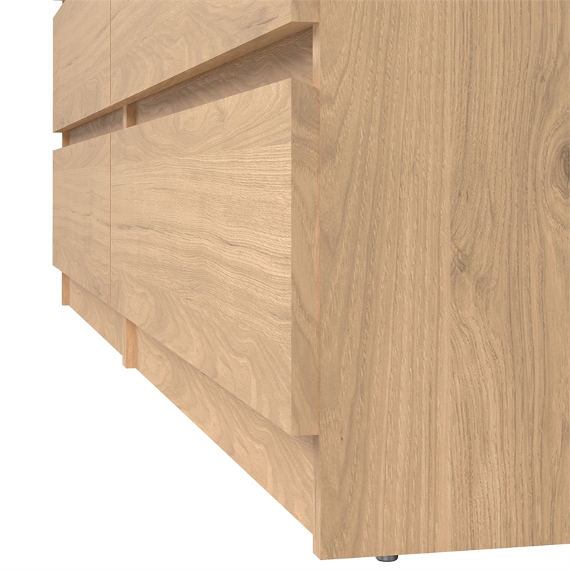 Home Square 3-Piece Set with Double Dresser and 2 Nightstands