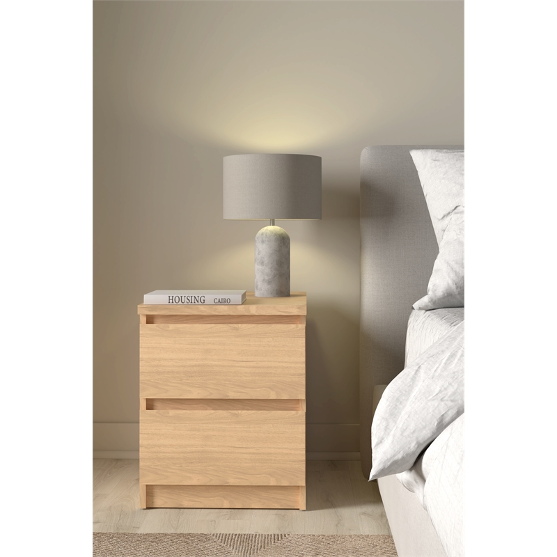 Home Square 3-Piece Set with Double Dresser and 2 Nightstands