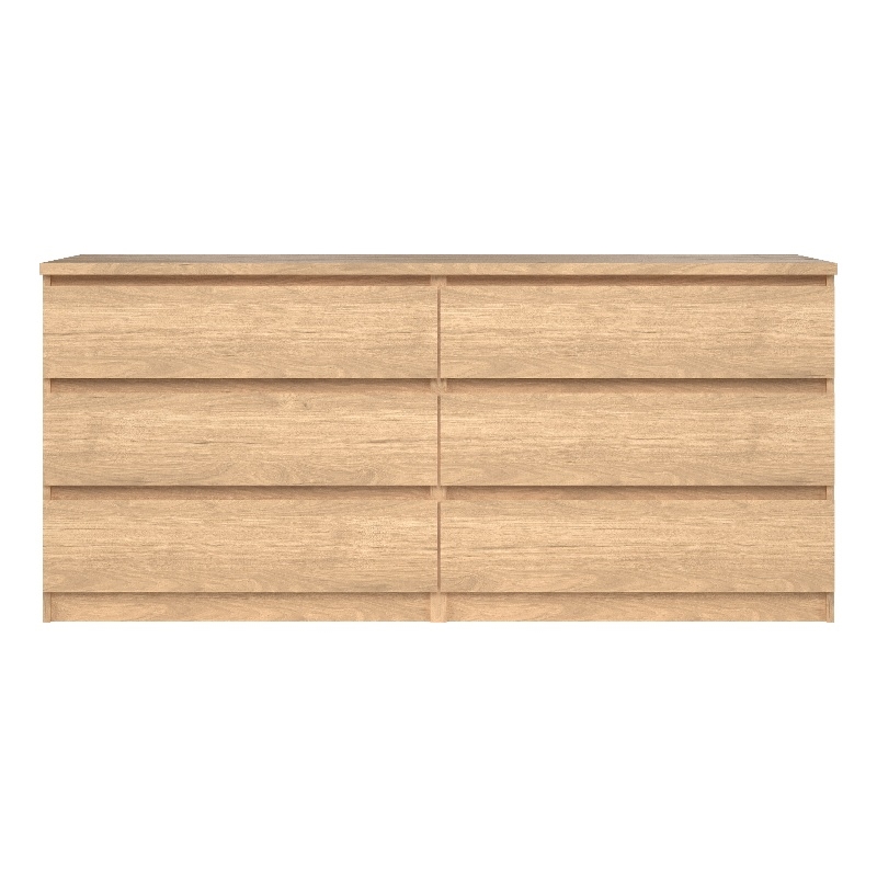 Home Square 3-Piece Set with Double Dresser and 2 Nightstands
