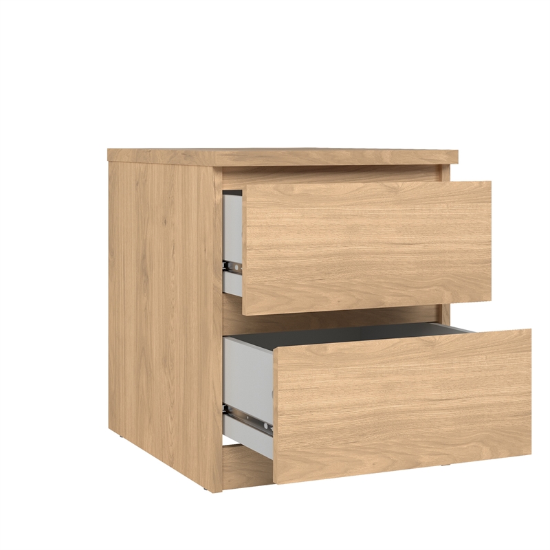 Home Square 3-Piece Set with Double Dresser and 2 Nightstands