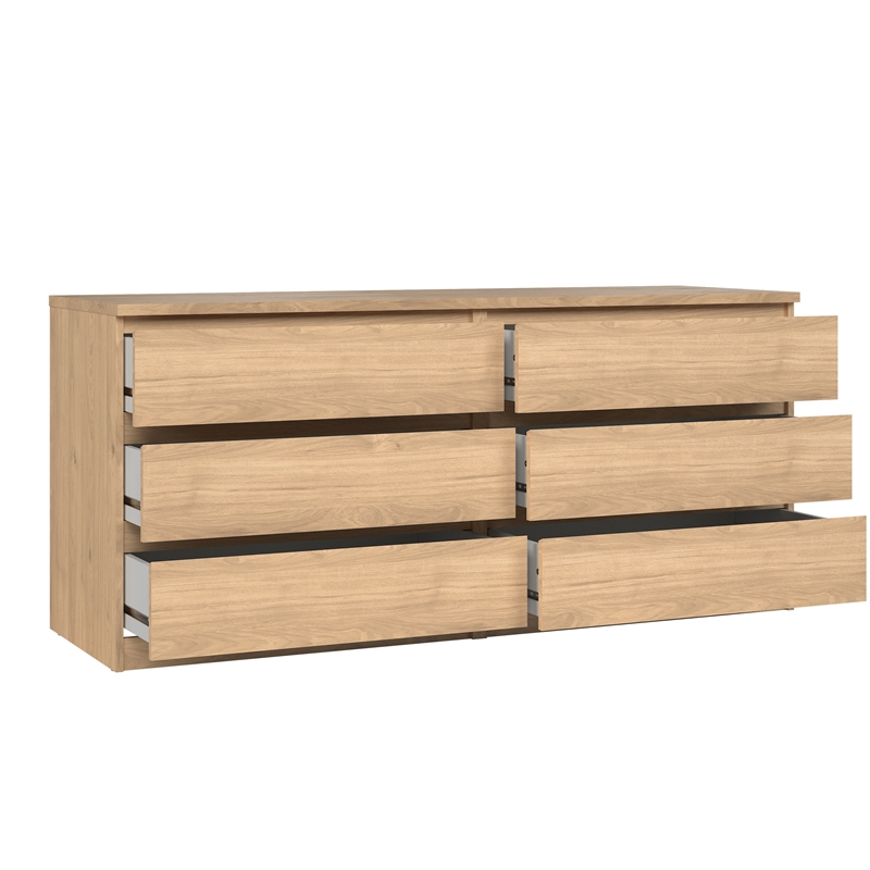Home Square 3-Piece Set with Double Dresser and 2 Nightstands