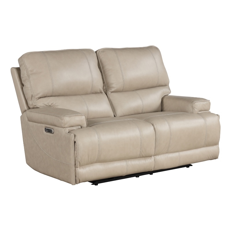 Home Square 3-Piece Set with Power Cordless Recliner & Loveseat & Sofa