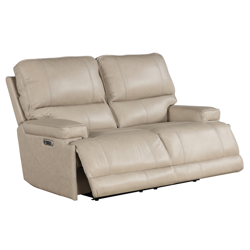 Home Square 3-Piece Set with Power Cordless Recliner & Loveseat & Sofa