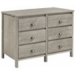 Home Square 4-Piece Set with 2 Nightstands & 5-Drawer Chest & 6-Drawer Dresser