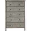 Home Square 4-Piece Set with 2 Nightstands & 5-Drawer Chest & 6-Drawer Dresser
