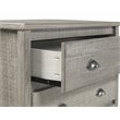 Home Square 4-Piece Set with 2 Nightstands & 5-Drawer Chest & 6-Drawer Dresser