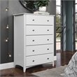 Home Square 3-Piece Set with 2 Nightstands & 5-Drawer Bedroom Chest
