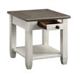 Home Square 2-Piece Set with Daybed with Trundle and End Table
