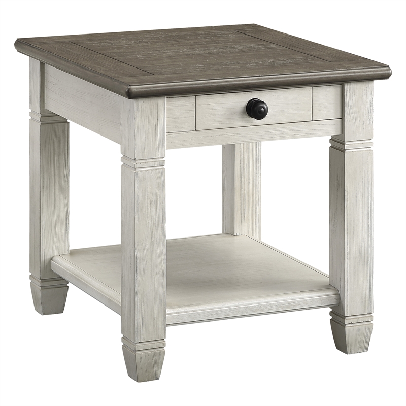 Home Square 3-Piece Set with Daybed with Trundle & Coffee Table & End Table