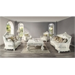 Home Square 2-Piece Set with Square Coffee Table & End Table in Antique White