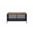 Home Square 2-Piece Set with Fabric Loveseat and Coffee Table