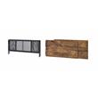 Home Square 2-Piece Set with Fabric Loveseat and Coffee Table