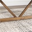 Home Square 7-Piece Set with Wood Dining Table & 6 Dining Chairs