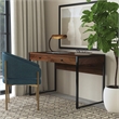 Home Square 2-Piece Set with File Cabinet and 2-Drawer Wood Writing Desk