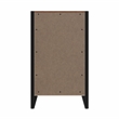 Home Square 2-Piece Set with File Cabinet and 2-Drawer Wood Writing Desk