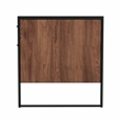 Home Square 2-Piece Set with File Cabinet and 2-Drawer Wood Writing Desk