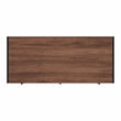 Home Square 2-Piece Set with File Cabinet and 2-Drawer Wood Writing Desk