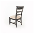 Home Square 8-Piece Set with Table & 4 Side Chairs & 2 Arm Chairs & Wood Server