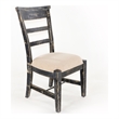 Home Square 8-Piece Set with Table & 4 Side Chairs & 2 Arm Chairs & Wood Server