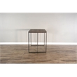 Home Square 5-Piece Set with Dining Table and 4 Backless Swivel Barstools