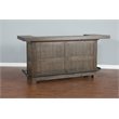 Home Square 4-Piece Set with Bar Unit & Hutch & 2 Stools in Tobacco Leaf