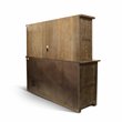 Home Square 4-Piece Set with Bar Unit & Hutch & 2 Stools in Tobacco Leaf