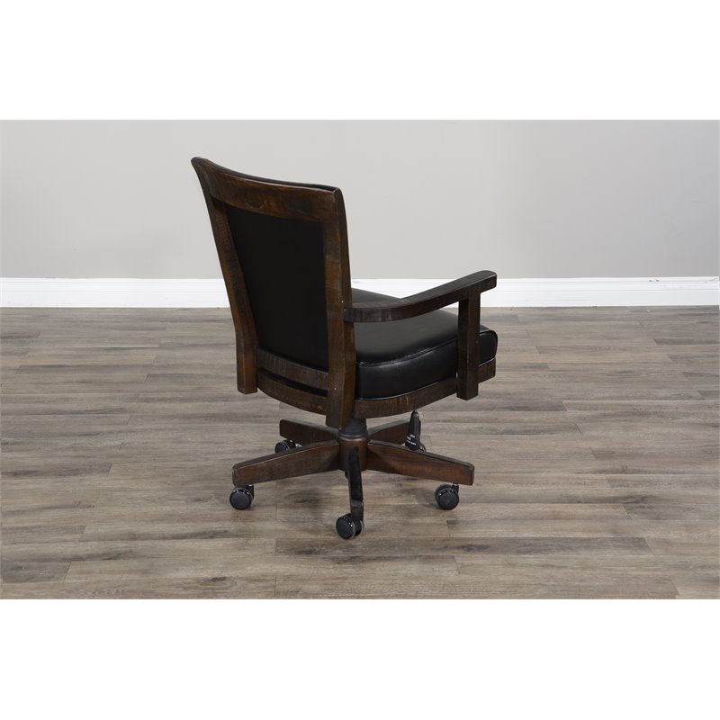 Home Square 9-Piece Set with Table & 4 Chairs & Bar Unit & Hutch & 2 Barstools