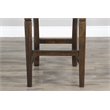 Home Square 9-Piece Set with Table & 4 Chairs & Bar Unit & Hutch & 2 Barstools