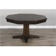 Home Square 9-Piece Set with Table & 4 Chairs & Bar Unit & Hutch & 2 Barstools