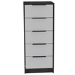 Home Square 2-Piece Set with 3 Door Armoire & 5 Drawer Dresser