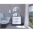 Home Square 2-Piece Set with 3 Door Armoire & 3 Drawer Dresser