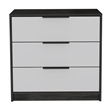 Home Square 2-Piece Set with Engineered Wood Nightstand and 3 Drawer Dresser