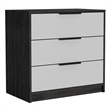 Home Square 2-Piece Set with Engineered Wood Nightstand and 3 Drawer Dresser