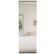 Home Square 3-Piece Set with Mounted Shoe Rack and 2 Nightstands