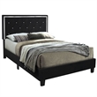 Home Square 2-Piece Set with Nightstand and Velvet Full Platform Bed