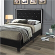 Home Square 2-Piece Set with Nightstand and Velvet Full Platform Bed