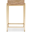 Home Square 2-Piece Set with Accent Table and Platform Queen Bed