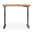 Home Square 2-Piece Set with Standing Desk and Armless Task Chair in Pink