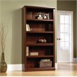Home Square Engineered Wood 5 Shelf Bookcase in Select Cherry - Set of 3
