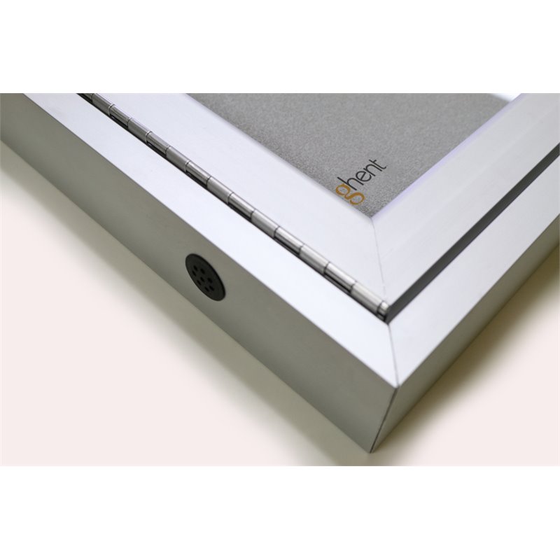 Home Square 2-Piece Set with 2 Door Bulletin Board & 36