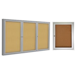 Home Square 2-Piece Set with 36&quot x 72&quot Bulletin Board & 36&quot x 36&quot Bulletin Board