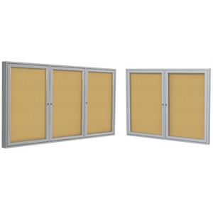 Home Square 2-Piece Set with 48&quot x 72&quot Bulletin Board & 48&quot x 60&quot Bulletin Board