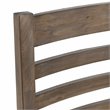 Home Square 5-Piece Set with Dining Table and 4 Dining Chairs in Brown
