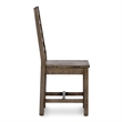 Home Square 5-Piece Set with Dining Table & 4 Dining Chairs in Brown