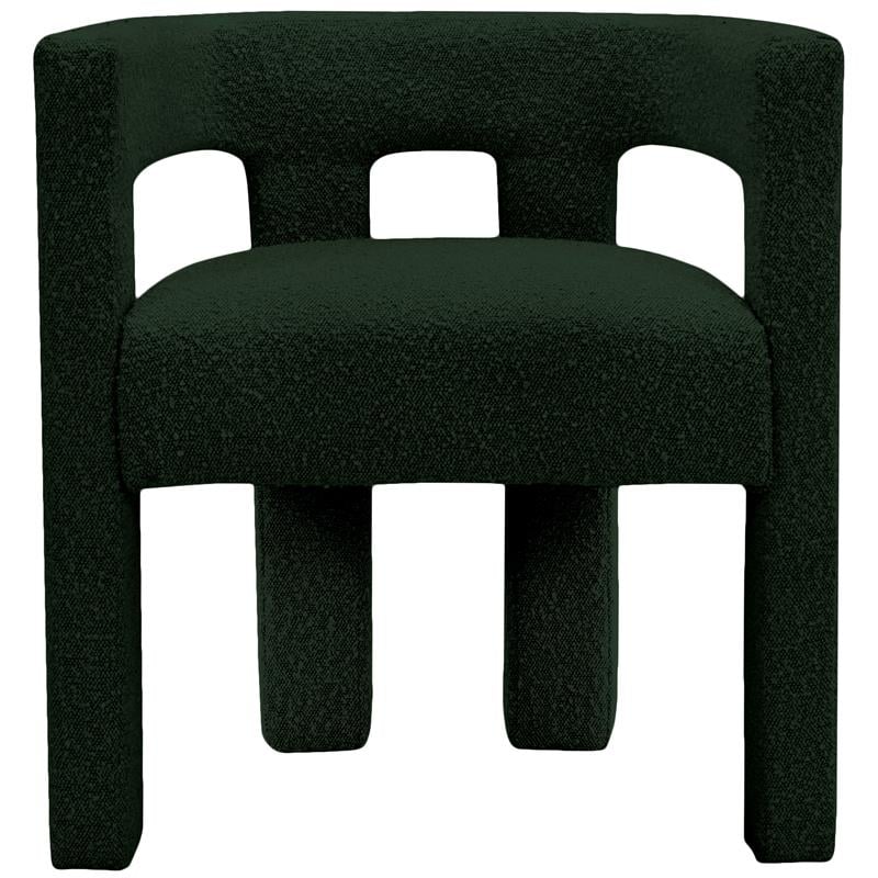 Home Square Green Boucle Fabric Accent or Dining Chair (Set of 2)
