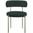 Home Square Green Boucle Fabric Dining Chair (Set of2)