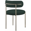Home Square Green Boucle Fabric Dining Chair (Set of2)